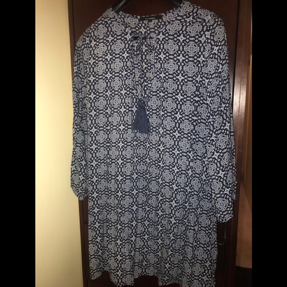 Boho mini dress